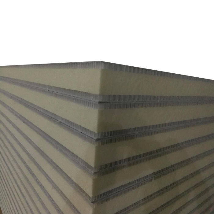 Hệ thống xả cường độ cao Bảng điều khiển tổ ong FRP Tấm lõi xốp FRP