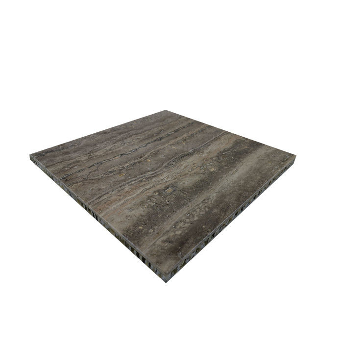 6mm-30mm đá tổ ong Bảng điều khiển bằng nhôm đá Veneer cho tường ốp ngoại thất