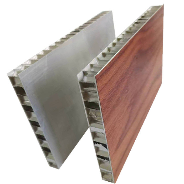 Bảng điều khiển composite nhôm tổ ong bằng gỗ 10000mm cho vật liệu trang trí tường
