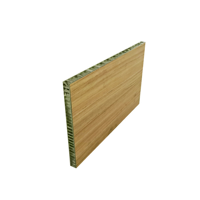 Tấm nhôm tổ ong biển nhiều lớp với Formica HPL bằng màng nóng chảy PUR