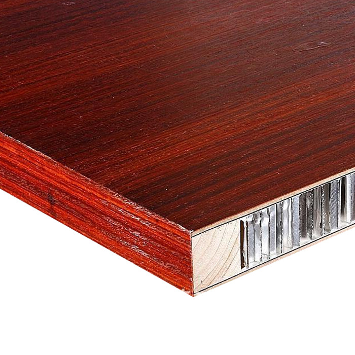 Bảng điều khiển composite nhôm tổ ong bằng gỗ 10000mm cho vật liệu trang trí tường